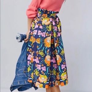 Anthropologie Coreylynncalter Flower Skirt NWT szXL